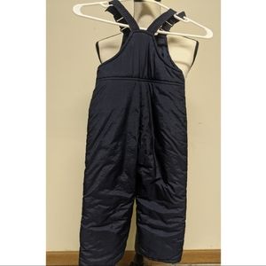 Girls size 4 snow suit, navy blue
